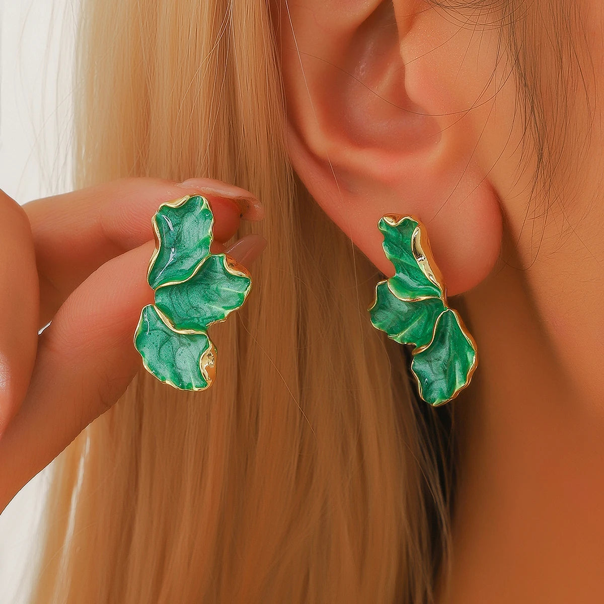 Forest Maple Leaf Earrings