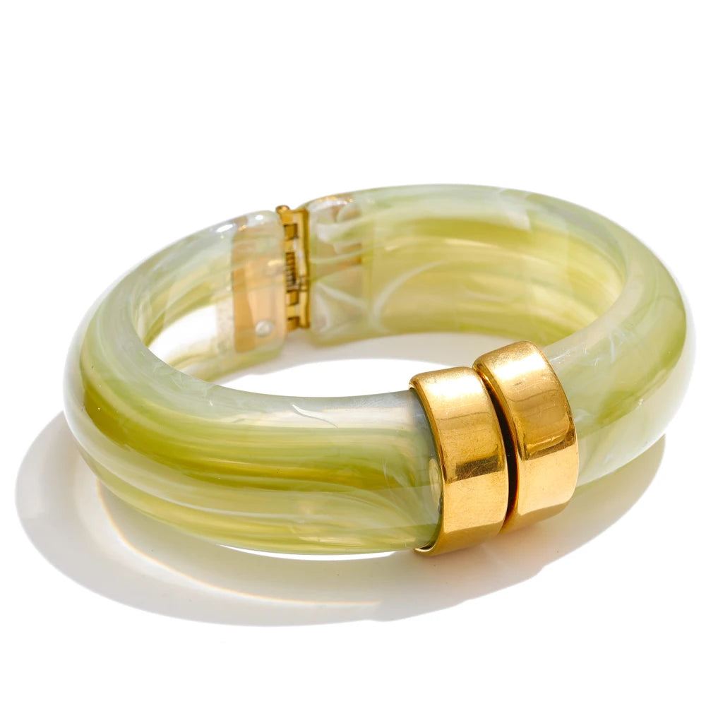 Acrylic Thick Bracelet Bangle
