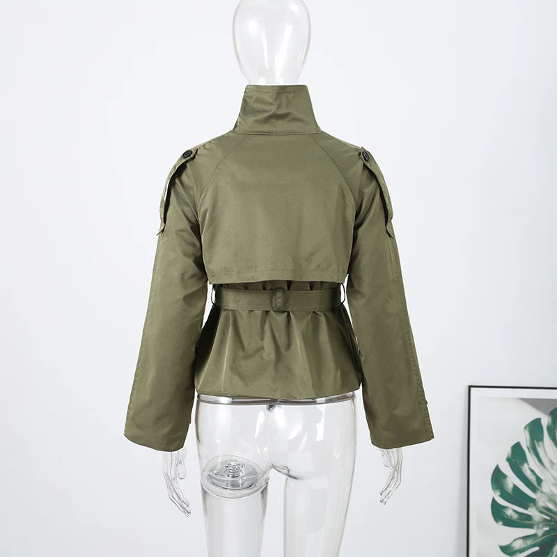 معطف ترنش قصير من إيمي