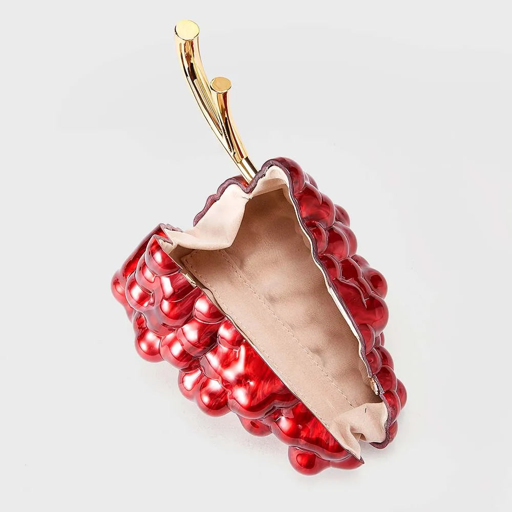 Pochette en forme de raisin à bulles