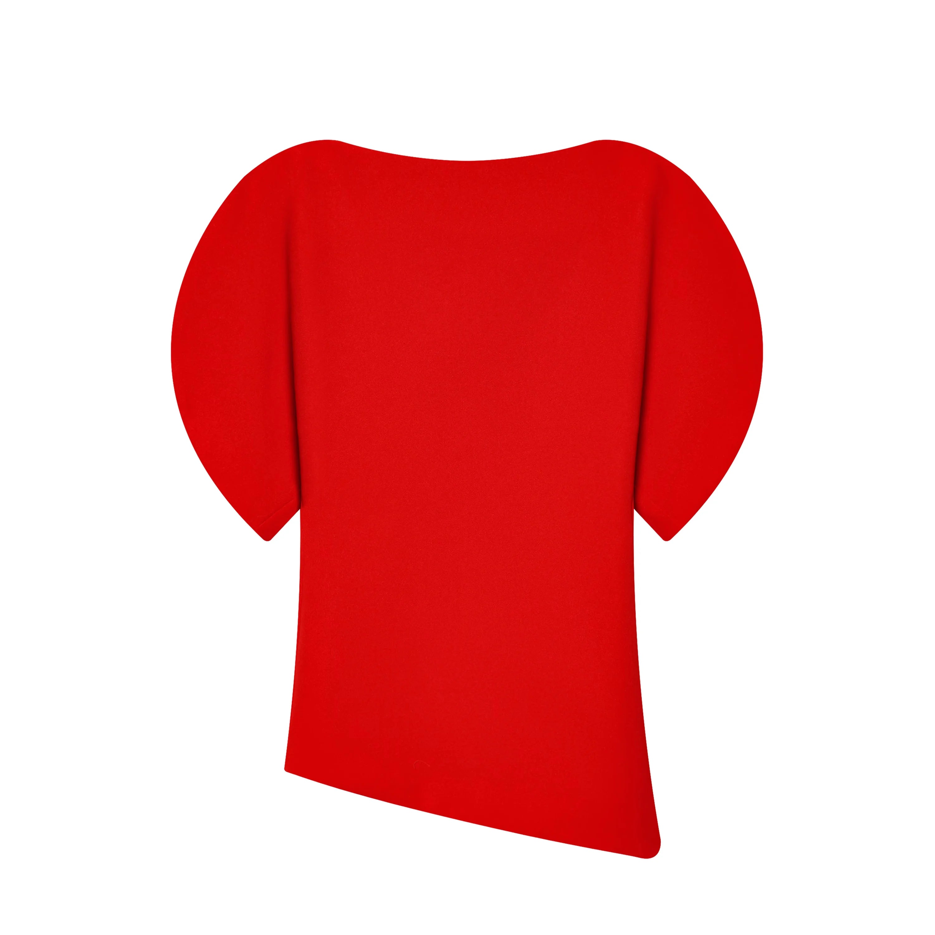 Debbie Asymmetrical Puff Top