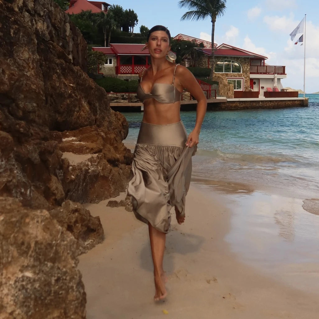 Mina Bandeau Bikini Set