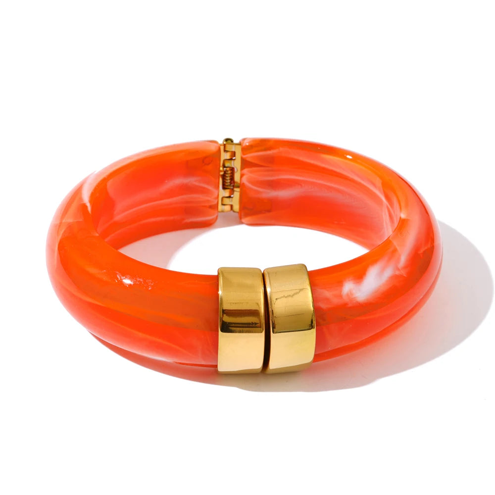 Acrylic Thick Bracelet Bangle