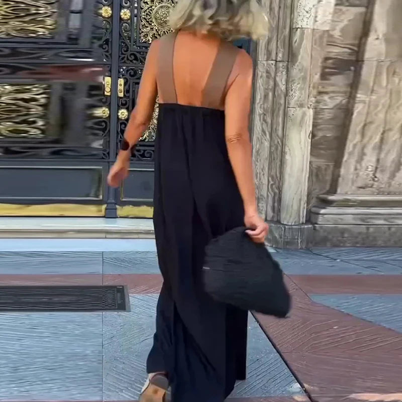 Lola Cross Halter Sling Dress