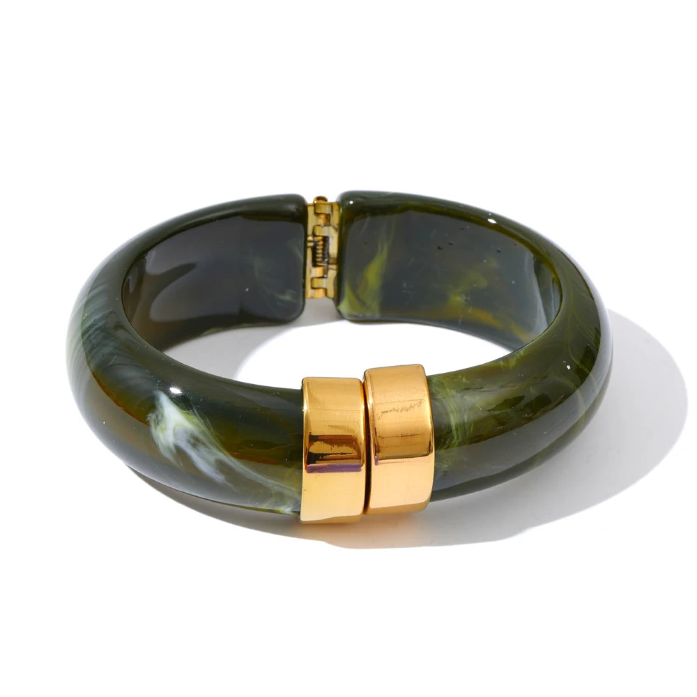 Acrylic Thick Bracelet Bangle
