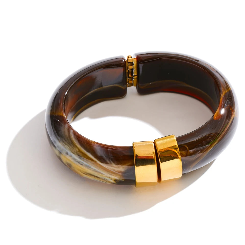 Acrylic Thick Bracelet Bangle