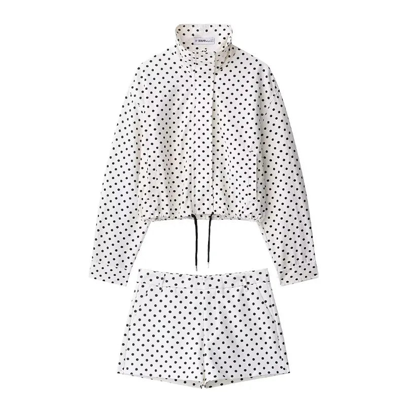 Jenny Polka Dot Short Set
