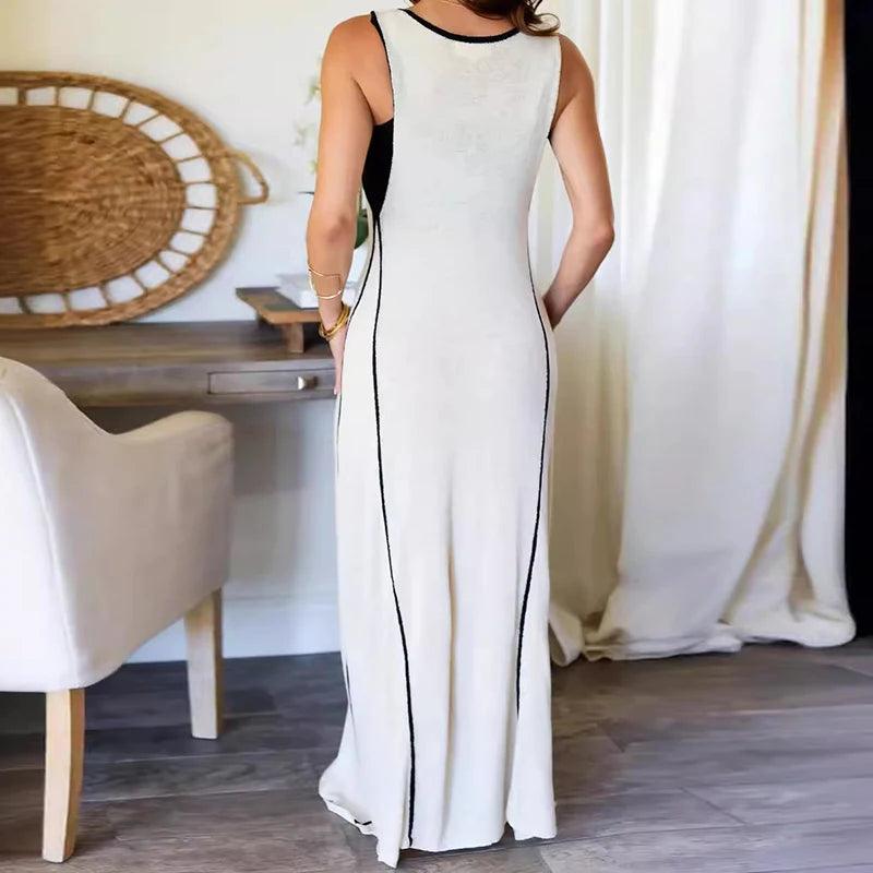 Amanda Deep V-neck Dress from The House of CO-KY - Dresses
