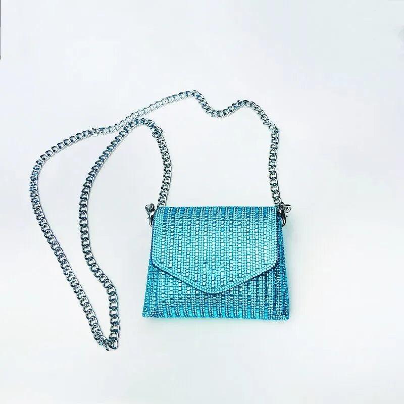 Karina Bling Chain Crossbody Bag from The House of CO-KY - Handbags
