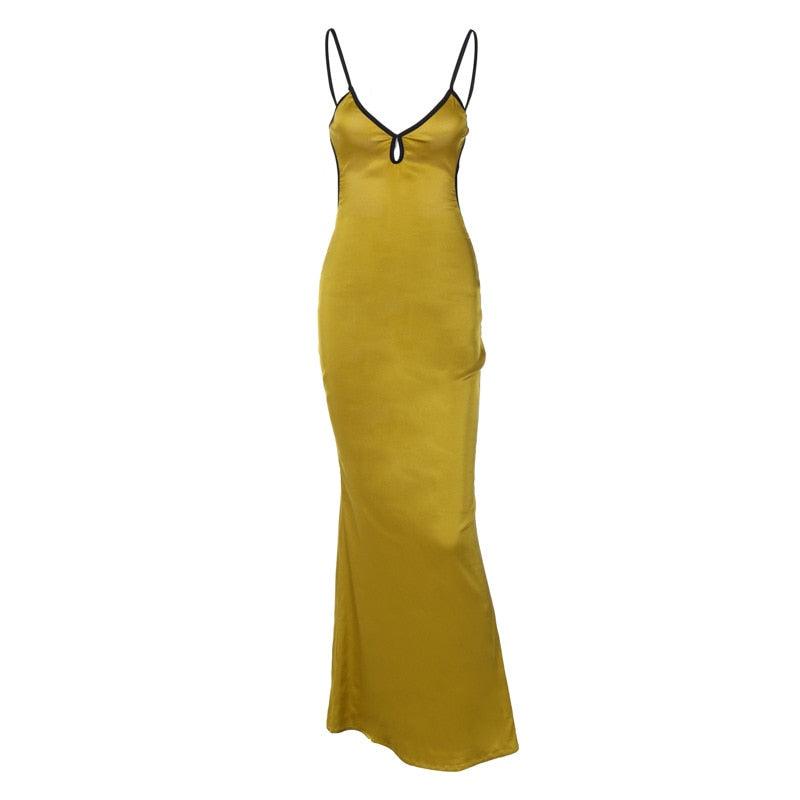 Kelly Slip Maxi Dress from The House of CO-KY - Dresses