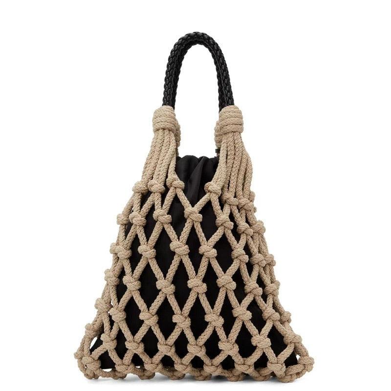 Maddie Braided Net Bag from The House of CO-KY - Handbags