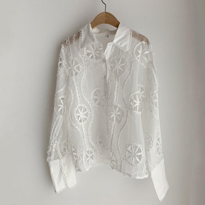 Adriana Embroidered Blouse - The House of CO-KY - Shirts & Tops - Adriana Embroidered Blouse - Blouse, Tops