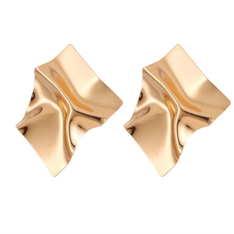 Corrina Geometric Clip Earrings from The House of CO-KY - Earrings