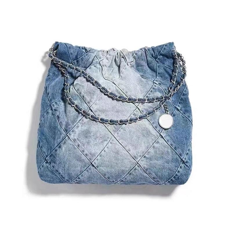 Denim and Chains Tote Bag from The House of CO-KY - Handbags