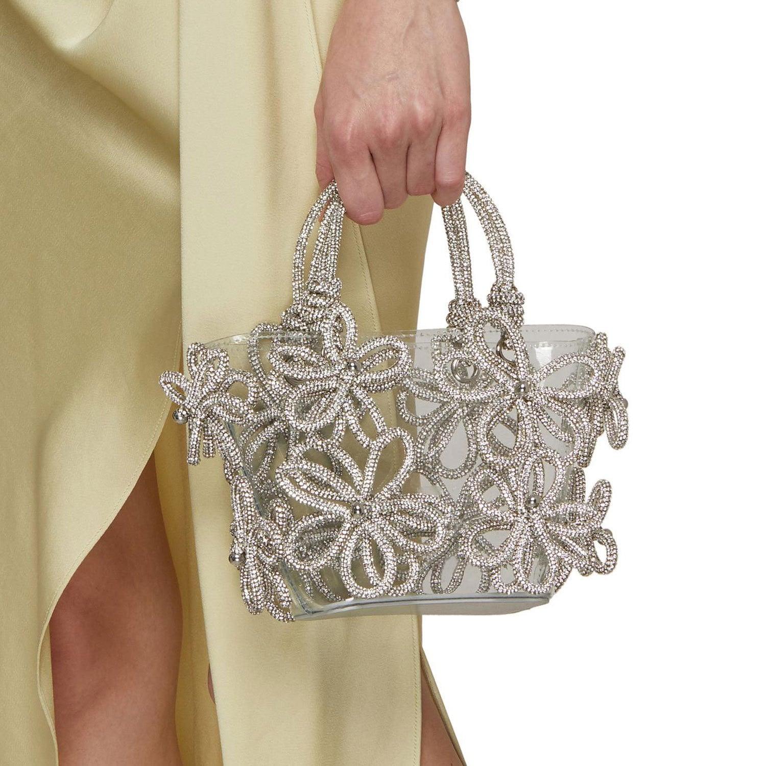 Flower Rhinestone Bag from The House of CO-KY - Handbags