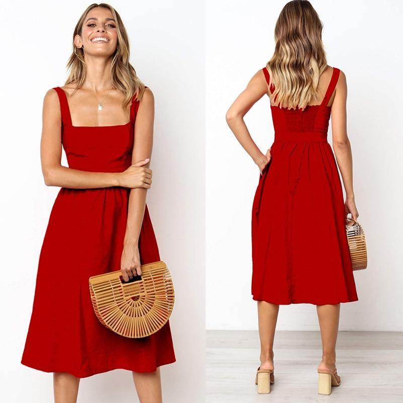 Haydee Midi Dress from The House of CO-KY - Dresses - Closet Staples, Dresses, Summer
