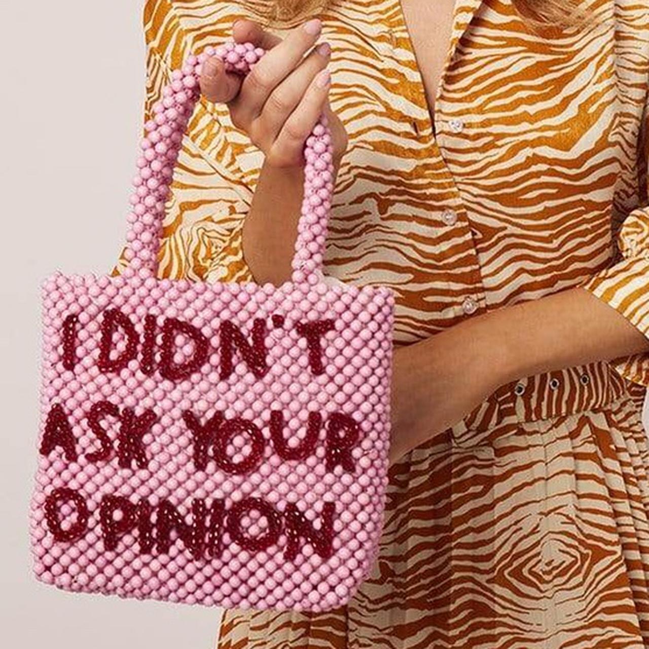 I Didn't Ask Your Opinion Bag from The House of CO-KY - Handbags