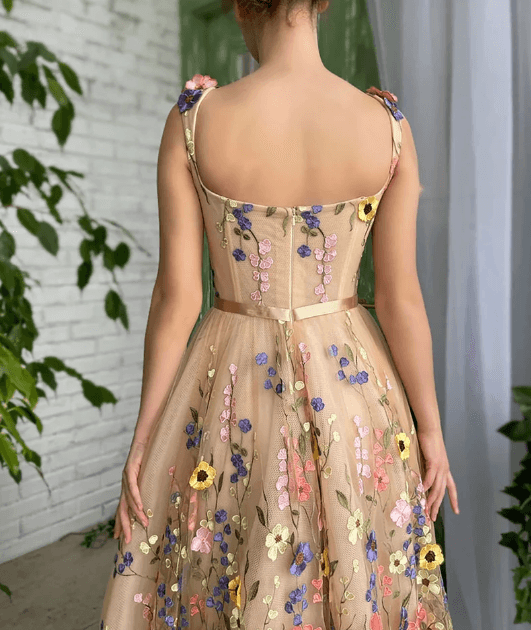 Jane 3D Spring Flowers Gown from The House of CO-KY - Gowns