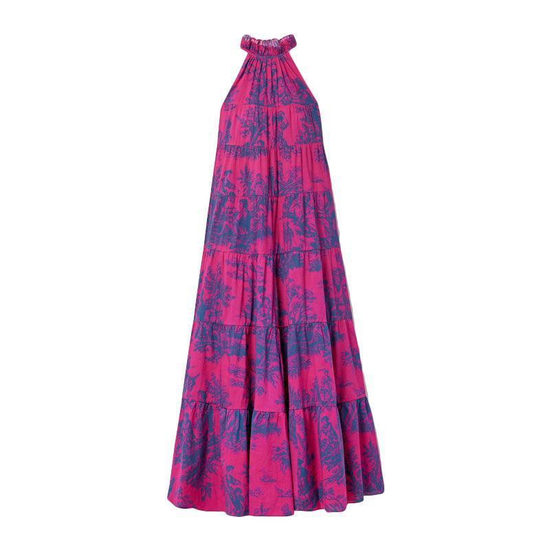 Khloe Boho Midi Dress - The House of CO-KY - Dresses - Khloe Boho Midi Dress - Dresses, Tropical Escape