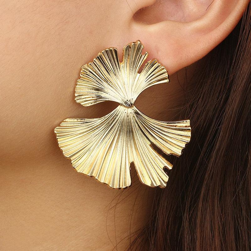 Leaf Shape Earring - The House of CO-KY - Earrings - Leaf Shape Earring - Earrings, Tropical Escape