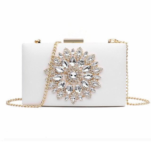 Michelle Crystal Clutch Bag from The House of CO-KY - Handbags