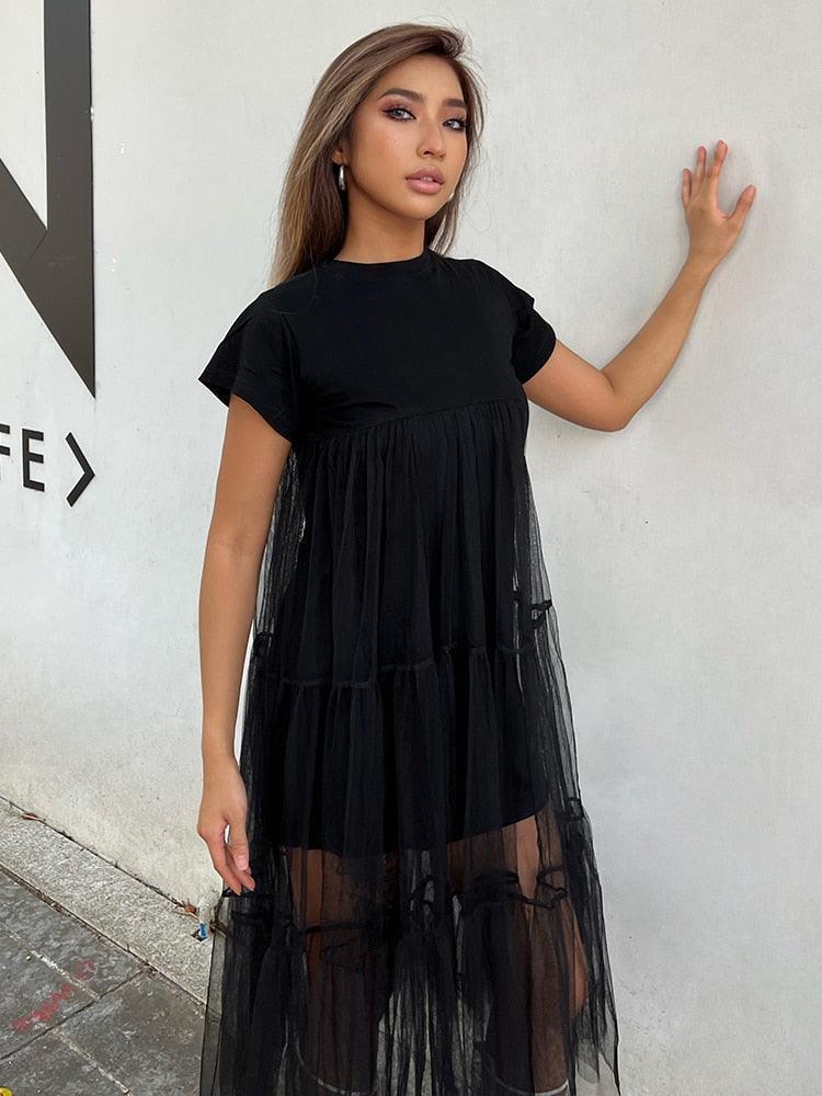 Nikki Mesh Dress from The House of CO-KY - Dresses