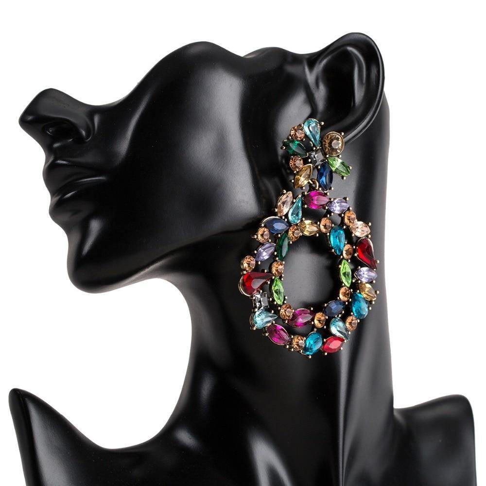 Rania Statement Earrings from The House of CO-KY - Earrings