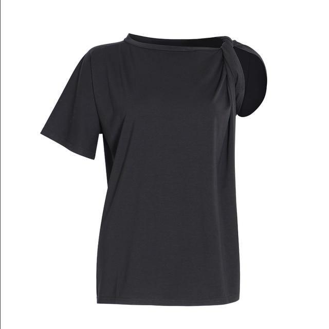Reilly Basic Knotted Tee from The House of CO-KY - Shirts & Tops - Closet Staples, Tops