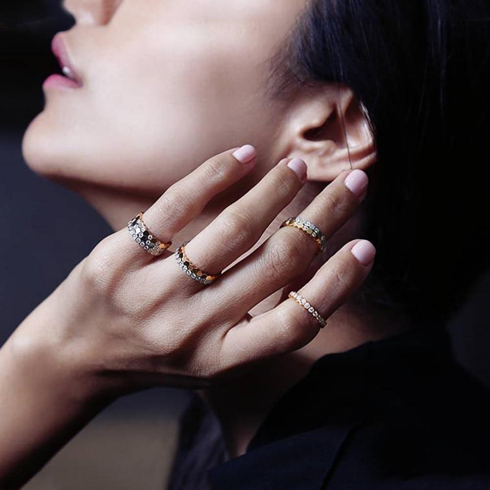 Suzy Diamond Shaped Stackable Rings from The House of CO-KY - Ring