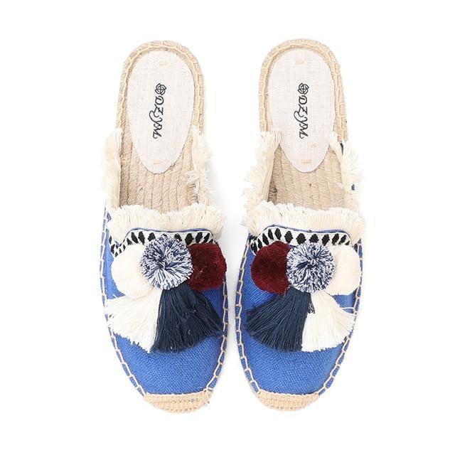 Tassel Espadrilles Mules from The House of CO-KY - Shoes