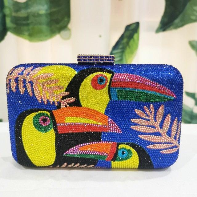 Toucan Minaudiere Clutch from The House of CO-KY - Handbags