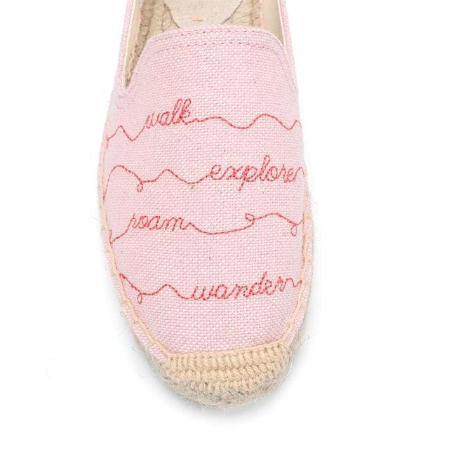 Wavy Let's Roam Espadrille Flats from The House of CO-KY - Shoes