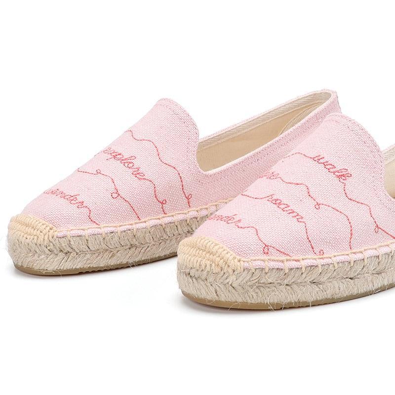 Wavy Let's Roam Espadrille Flats - The House of CO-KY - Shoes - Wavy Let's Roam Espadrille Flats - Espadrilles, Flats, Shoes